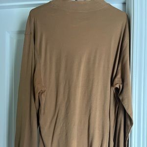 Tan Long Sleeve Dress Shirt